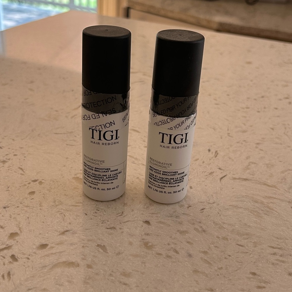 NEW TIGI, sealed Hair Reborn Restorative Illuminoil Treatment bundle of 2